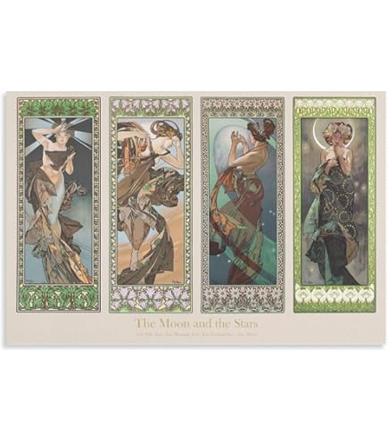 Amazon.co.jp: ポスター アルフォンス ミュシャ (モエ エ シャンドン